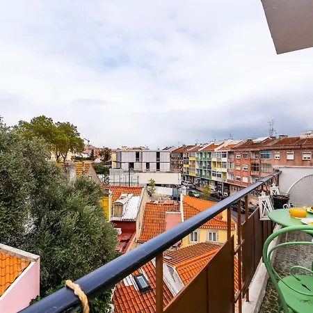 Luminous Flat With View On Rio Tejo * リスボン