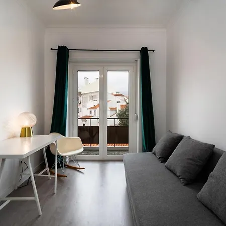 アパート Luminous Flat With View On Rio Tejo *